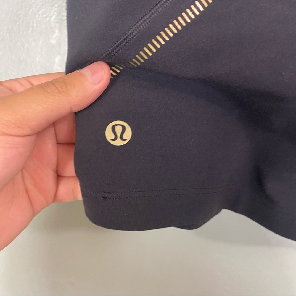 Lululemon Align Tank Black Gold Size 6 - Picture 3 of 4